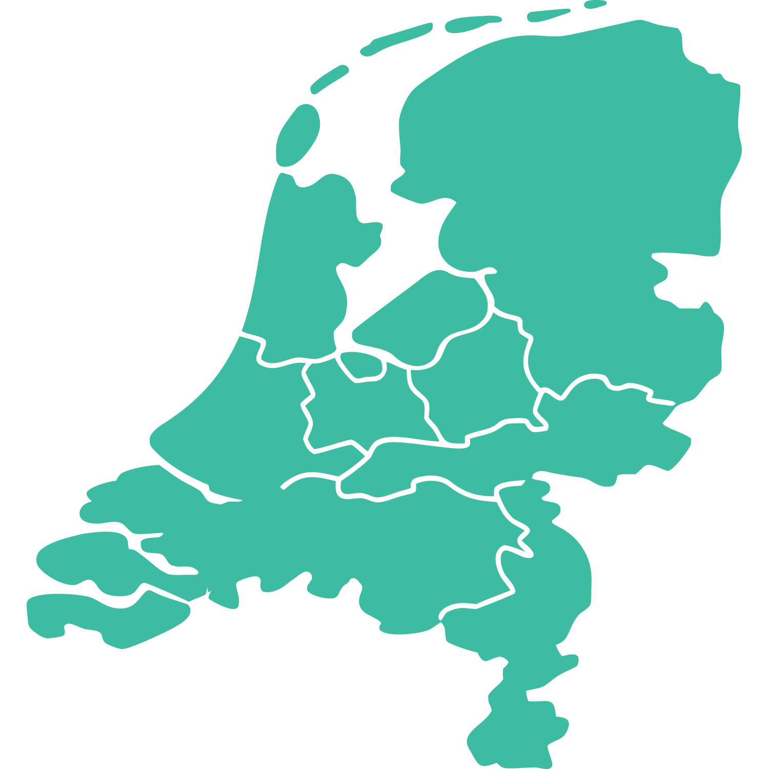kaartje-nederland